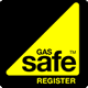 Sample of the official Gas Safe logo